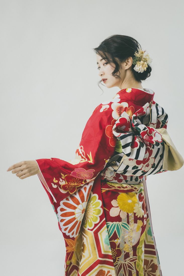着物の撮影