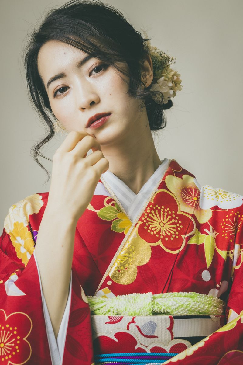 着物の撮影