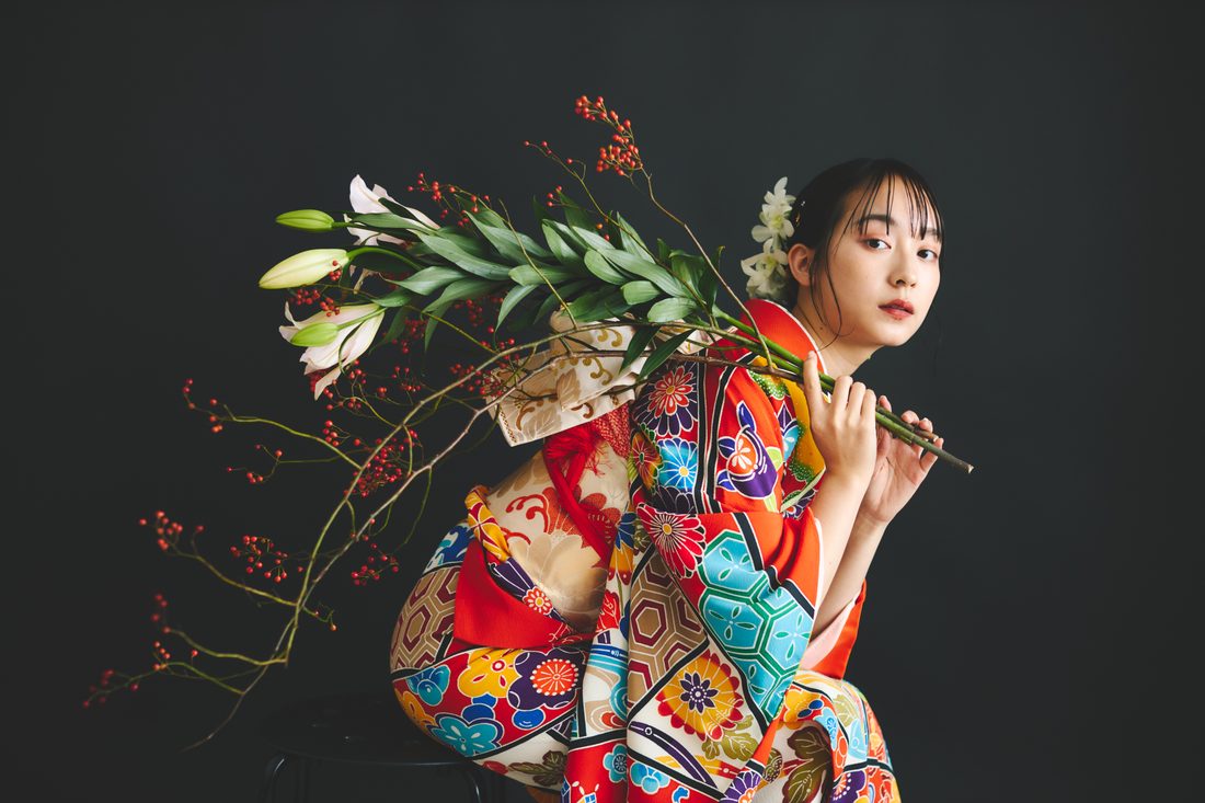 着物の撮影